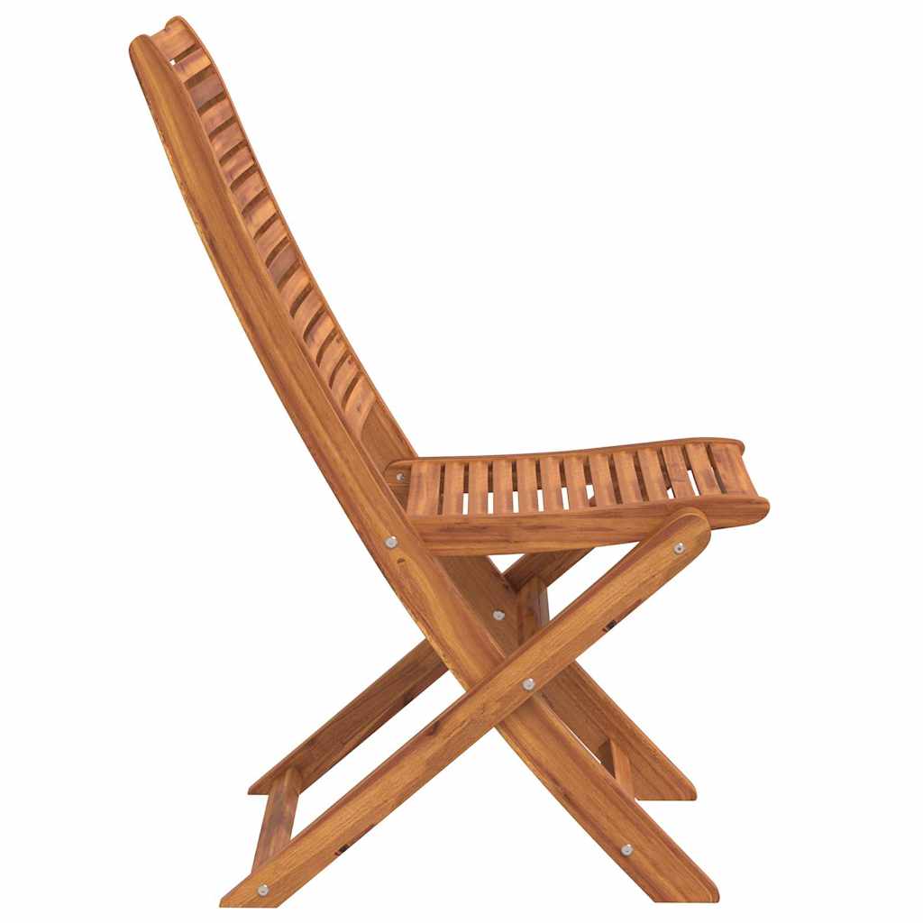 vidaXL Καρέκλες Κήπου Πτυσσόμενες 8 τεμ. 51x66x95 εκ. Μασίφ Ακακία