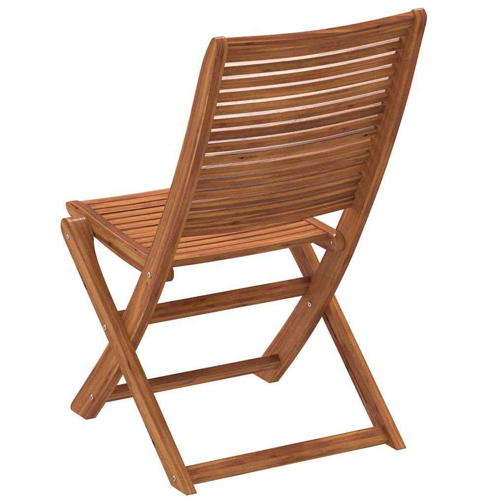 vidaXL Καρέκλες Κήπου Πτυσσόμενες 8 τεμ. 51x66x95 εκ. Μασίφ Ακακία