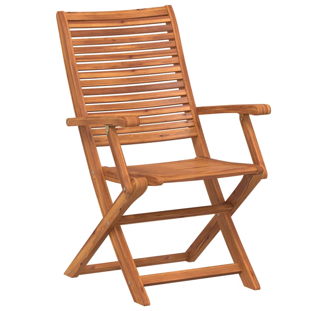 vidaXL Καρέκλες Κήπου Πτυσσόμενες 6 τεμ. 57x66x95 εκ. Μασίφ Ακακία