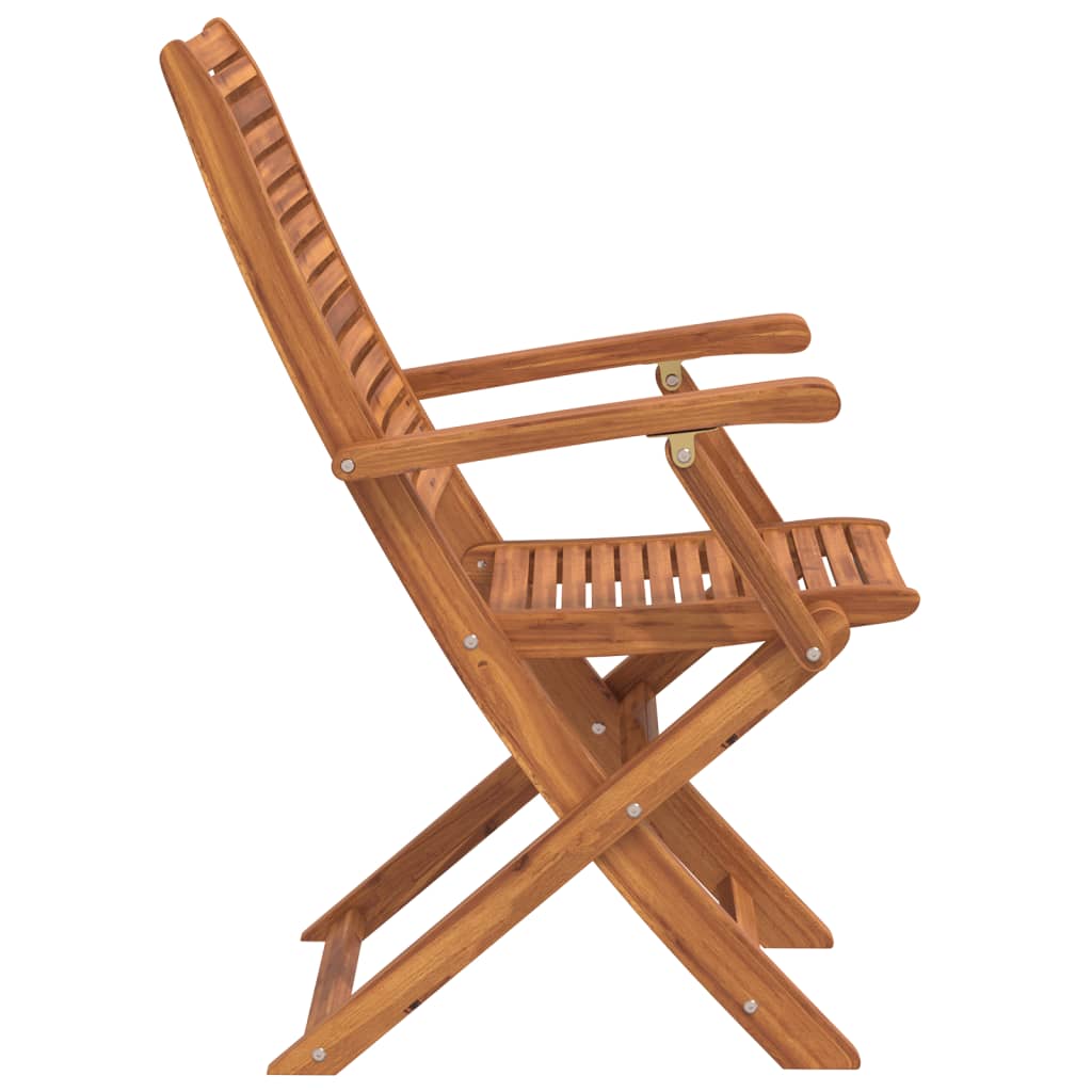 vidaXL Καρέκλες Κήπου Πτυσσόμενες 6 τεμ. 57x66x95 εκ. Μασίφ Ακακία