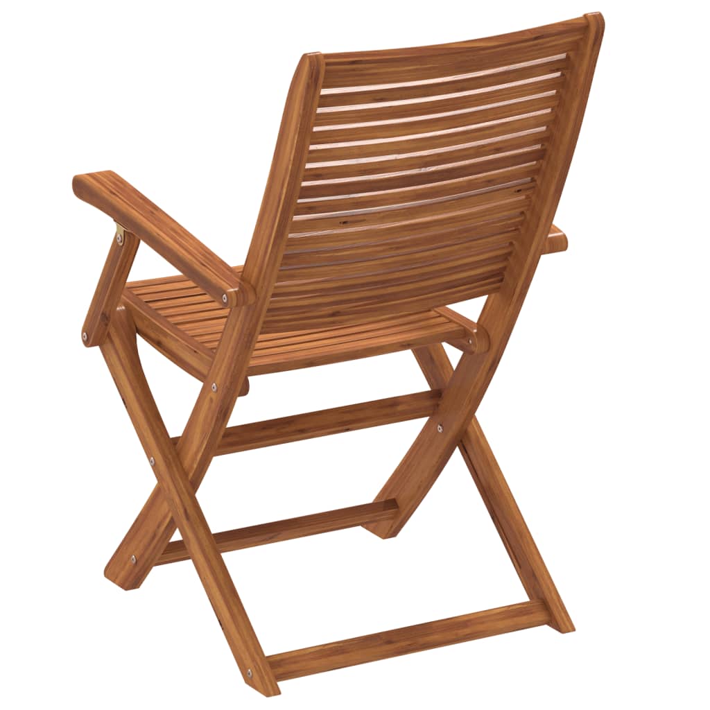 vidaXL Καρέκλες Κήπου Πτυσσόμενες 6 τεμ. 57x66x95 εκ. Μασίφ Ακακία