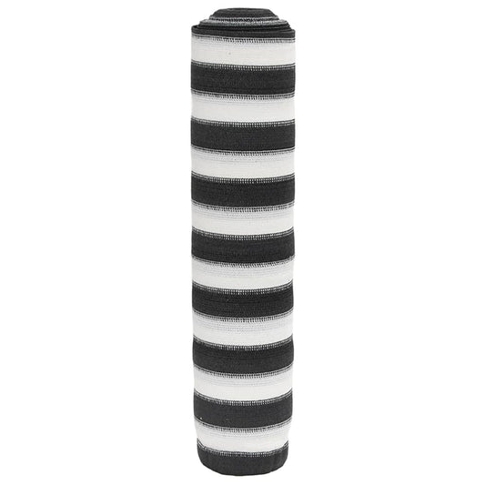 vidaXL Δίχτυ Σκίασης Ανθρακί/Λευκό 3,6x10 μ. από HDPE 75 γρ./μ²