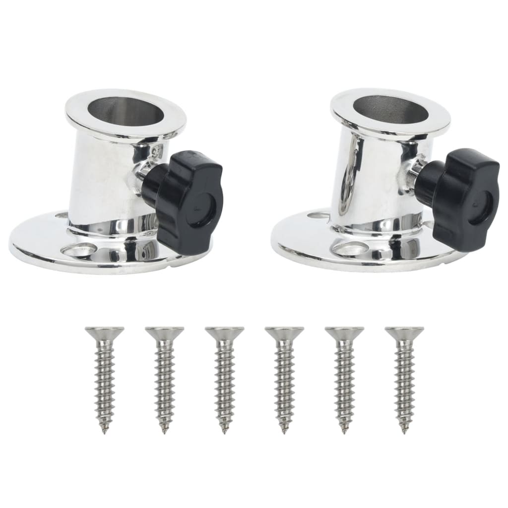 vidaXL Επέκταση Σκιάστρου Σετ Σχήμα Τ Λευκό 170x170x(113-182,5) εκ.