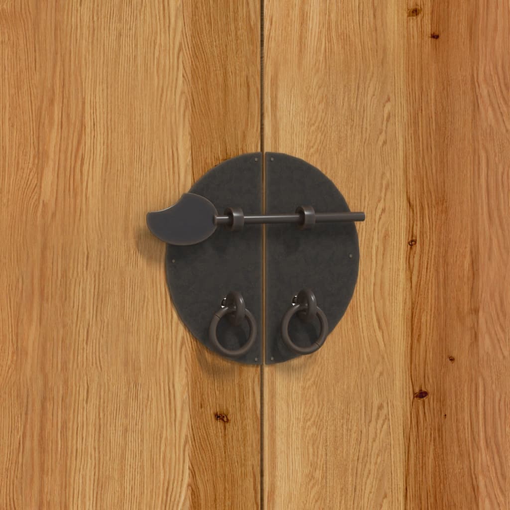 vidaXL Έπιπλα Μπάνιου Σετ 4 Τεμαχίων από Μασίφ Ξύλο Πεύκου