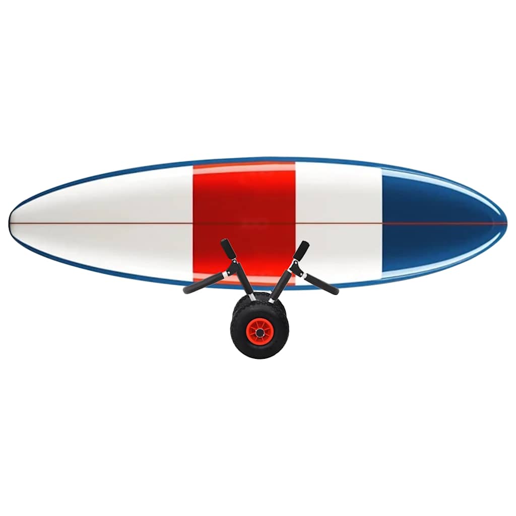 vidaXL Καροτσάκι SUP για ιστιοσανίδα Πτυσσόμενο 45 κ. Αλουμινίου