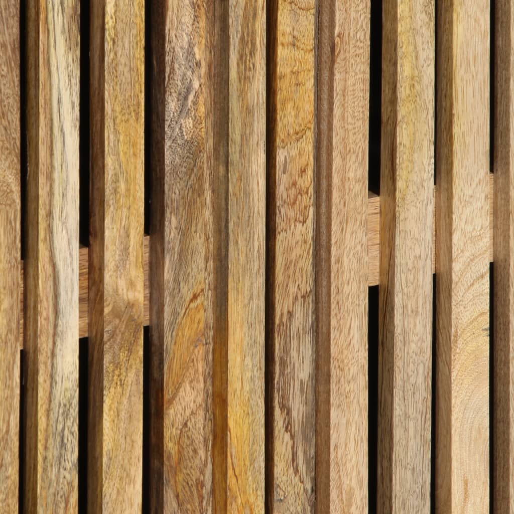 vidaXL Ντουλάπια 3 Τεμ. 60x34x75 εκ. από Μασίφ Ακατέργαστο Ξύλο Μάνγκο