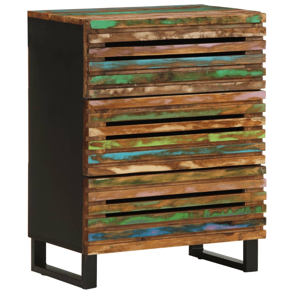 vidaXL Ντουλάπια 3 Τεμ. 60 x 34 x 75 εκ. από Μασίφ Ξύλο Ακακίας