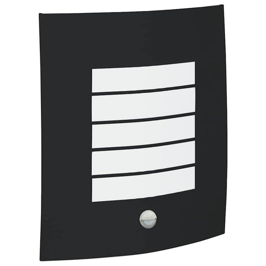 vidaXL Επιτοίχιο φωτιστικό εξωτερικού χώρου 2 pcs Μαύρο