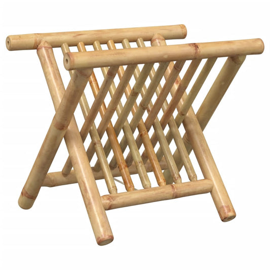 vidaXL Θήκη Περιοδικών 42 x 30,5 x 34,5 εκ. Μπαμπού