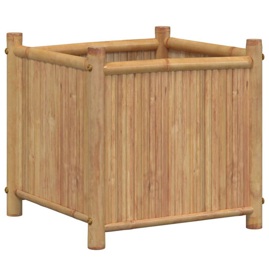 vidaXL Ζαρντινιέρα 40 x 40 x 40 εκ. από Μπαμπού