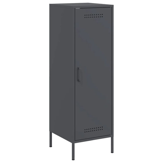 vidaXL Ντουλάπι Ανθρακί 36x39x113 εκ. από Ατσάλι