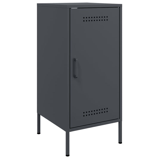 vidaXL Ντουλάπι Ανθρακί 36x39x79 εκ. από Χάλυβα