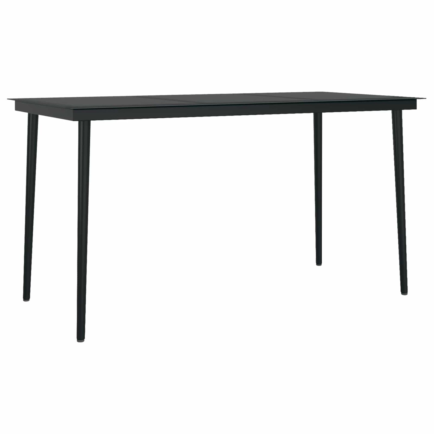 vidaXL Σέτ φαγητού για κήπο 5 pcs Ανοιχτό γκρι συνθετικό ρατάν