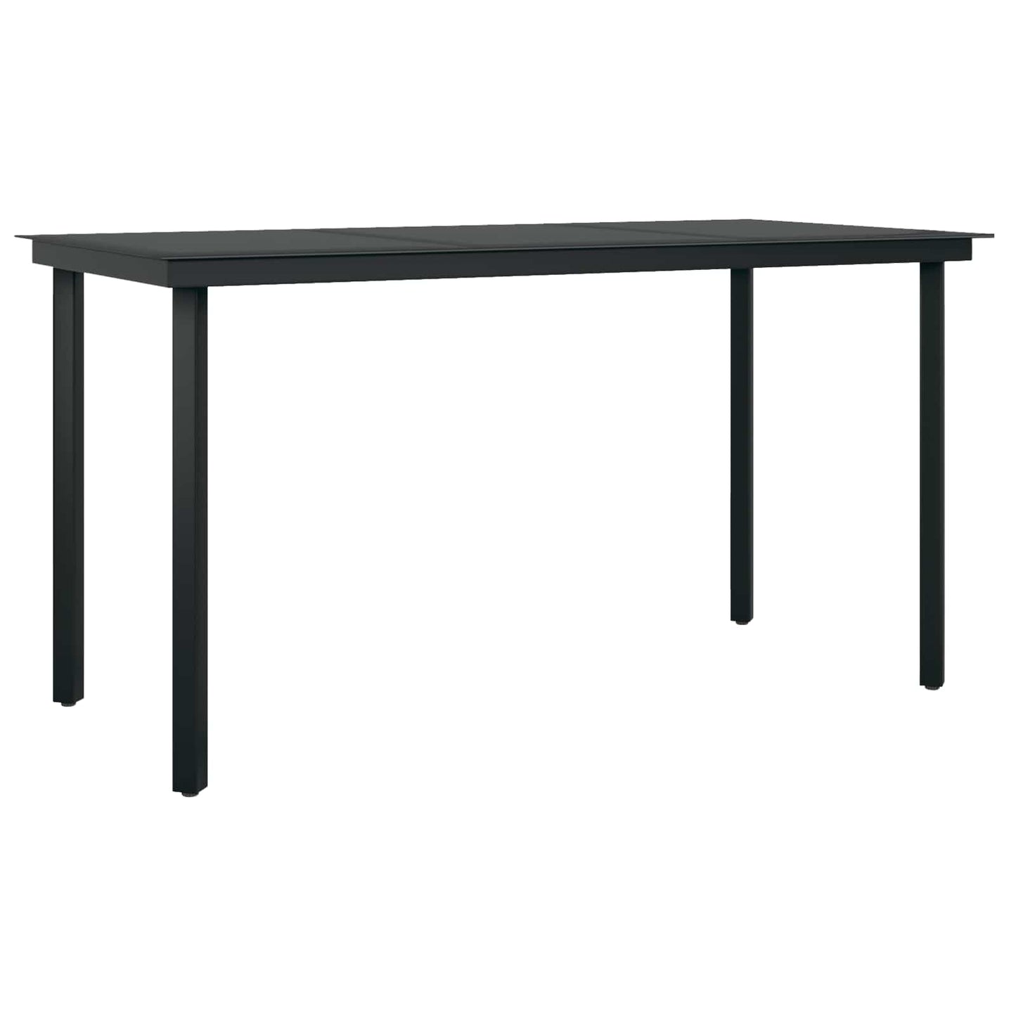 vidaXL Σέτ φαγητού για κήπο 5 pcs Ανοιχτό γκρι συνθετικό ρατάν