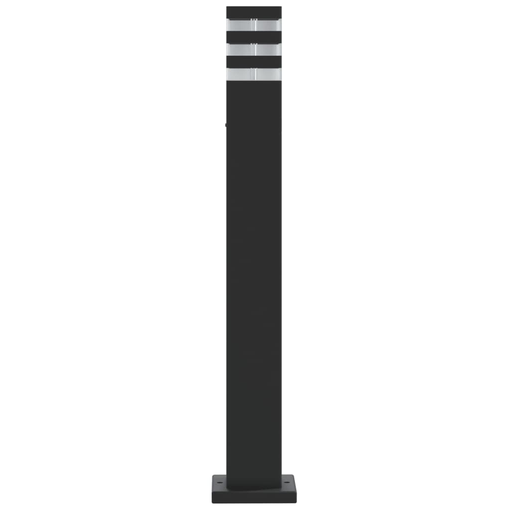 vidaXL Φωτιστικό Δαπέδου Εξ. Χώρου Μαύρο 80 εκ. Αλουμινίου