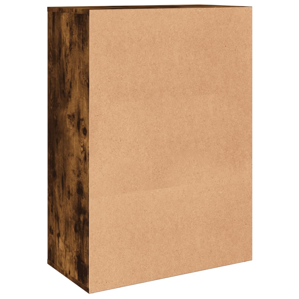 vidaXL Βοηθητικά Ντουλάπια 2 τεμ. Καπνιστή Δρυς 60x31x84εκ. Επεξ. Ξύλο