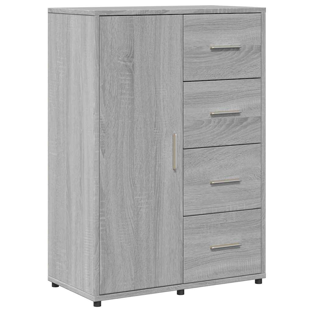 vidaXL Βοηθητικά Ντουλάπια 2 τεμ. Γκρι Sonoma 60x31x84 εκ. Επεξ. Ξύλο