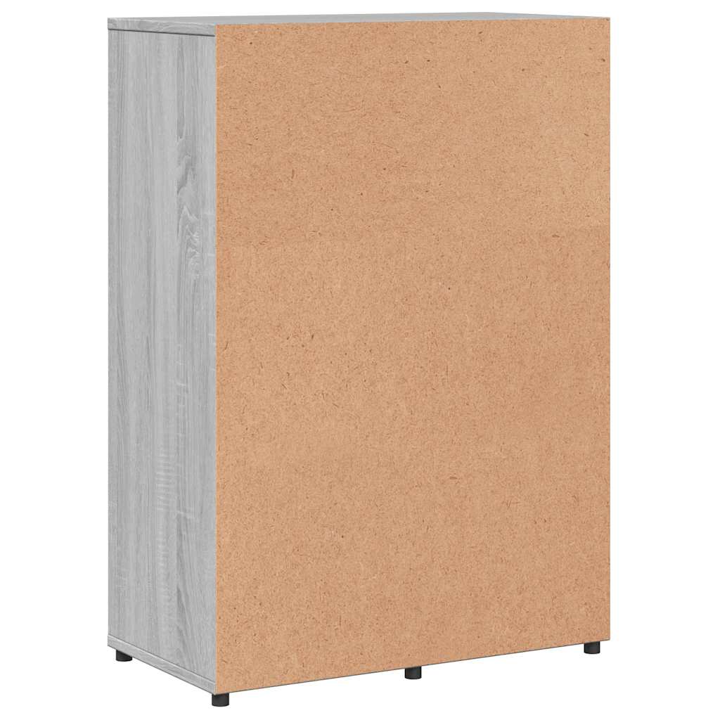 vidaXL Βοηθητικά Ντουλάπια 2 τεμ. Γκρι Sonoma 60x31x84 εκ. Επεξ. Ξύλο
