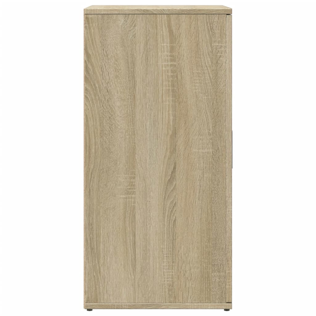 vidaXL Βοηθητικό Ντουλάπι 2τεμ. Sonoma Δρυς 59x39x80 εκ. Επεξεργ. Ξύλο