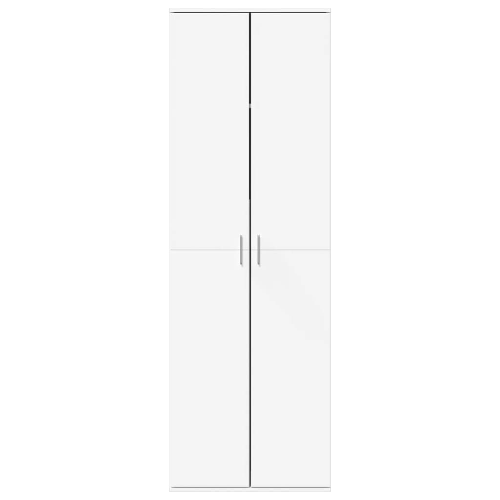 vidaXL Ντουλάπα Λευκή 60 x 35 x 180 εκ. από Επεξ. Ξύλο