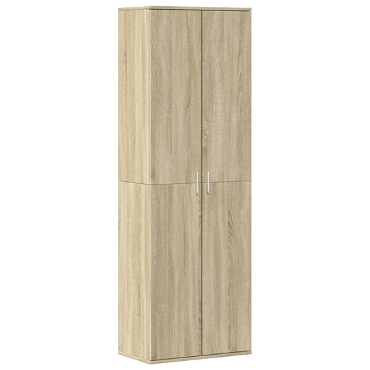 vidaXL Ντουλάπα Sonoma δρυς 60 x 35 x 180 εκ. από Επεξ. Ξύλο