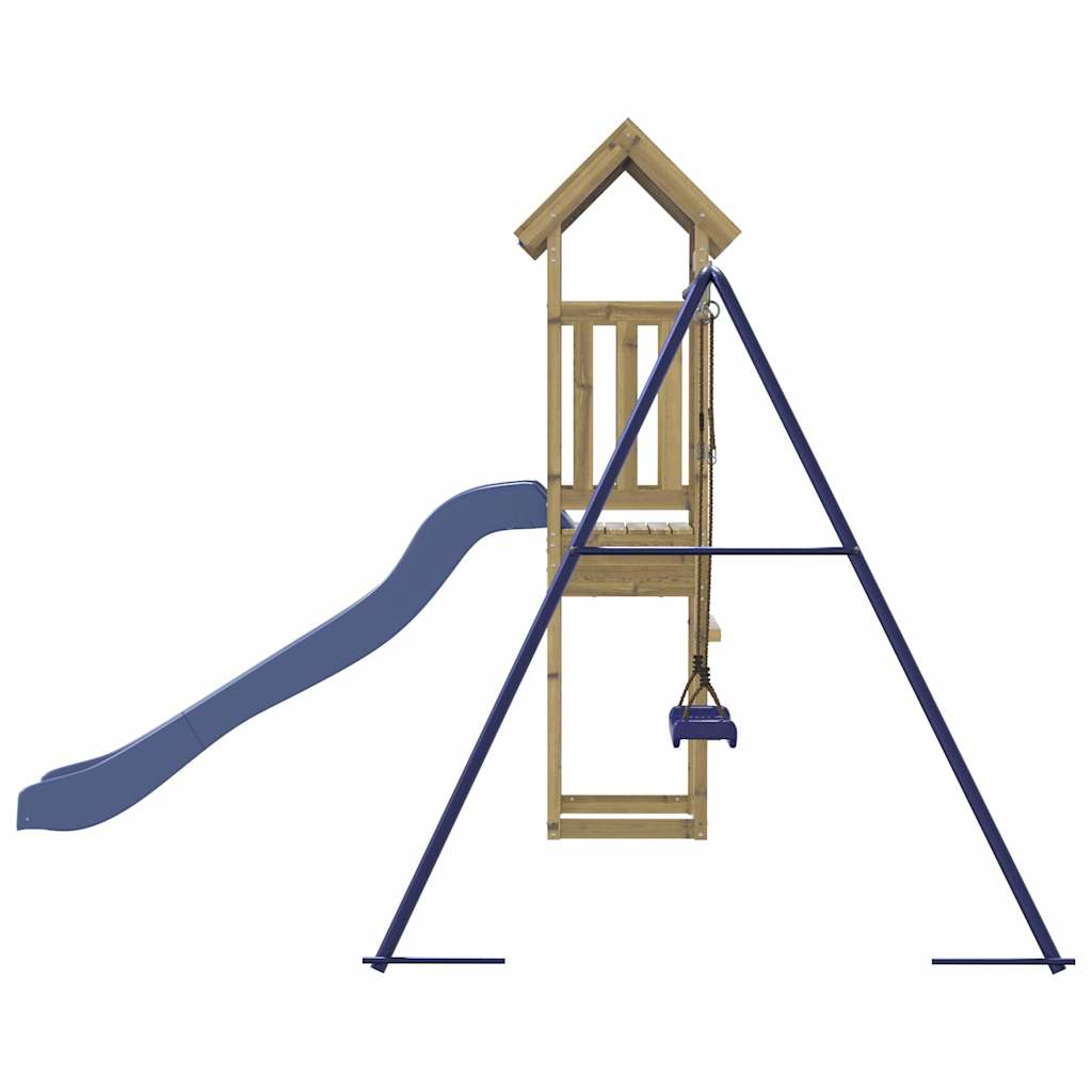 vidaXL Παιδική Χαρά Εξωτερικού Χώρου από Εμποτισμένο Ξύλο Πεύκου