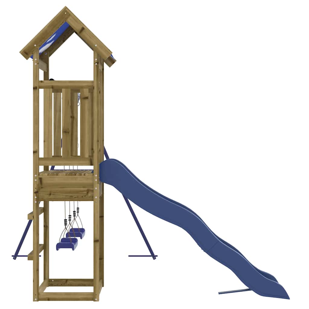 vidaXL Παιδική Χαρά Εξωτερικού Χώρου από Εμποτισμένο Ξύλο Πεύκου