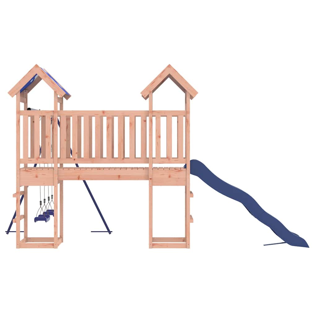 vidaXL Παιδική Χαρά Εξωτερικού Χώρου από Μασίφ Ξύλο Ψευδοτσούγκας