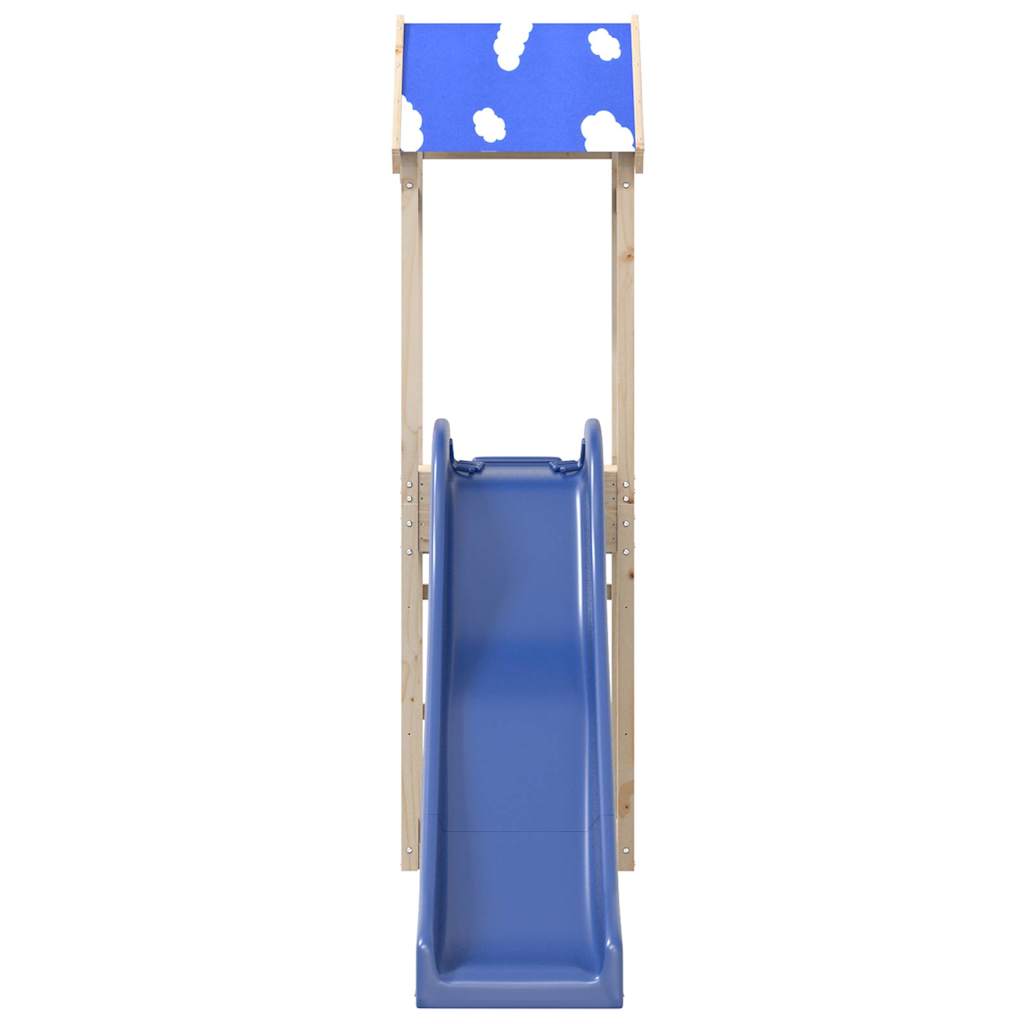 vidaXL Παιδική Χαρά Εξωτερικού Χώρου από Μασίφ Ξύλο Πεύκου