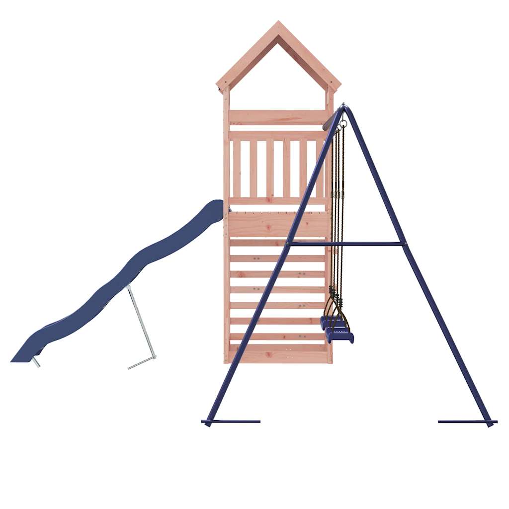 vidaXL Παιδική Χαρά Εξωτερικού Χώρου από Μασίφ Ξύλο Ψευδοτσούγκας