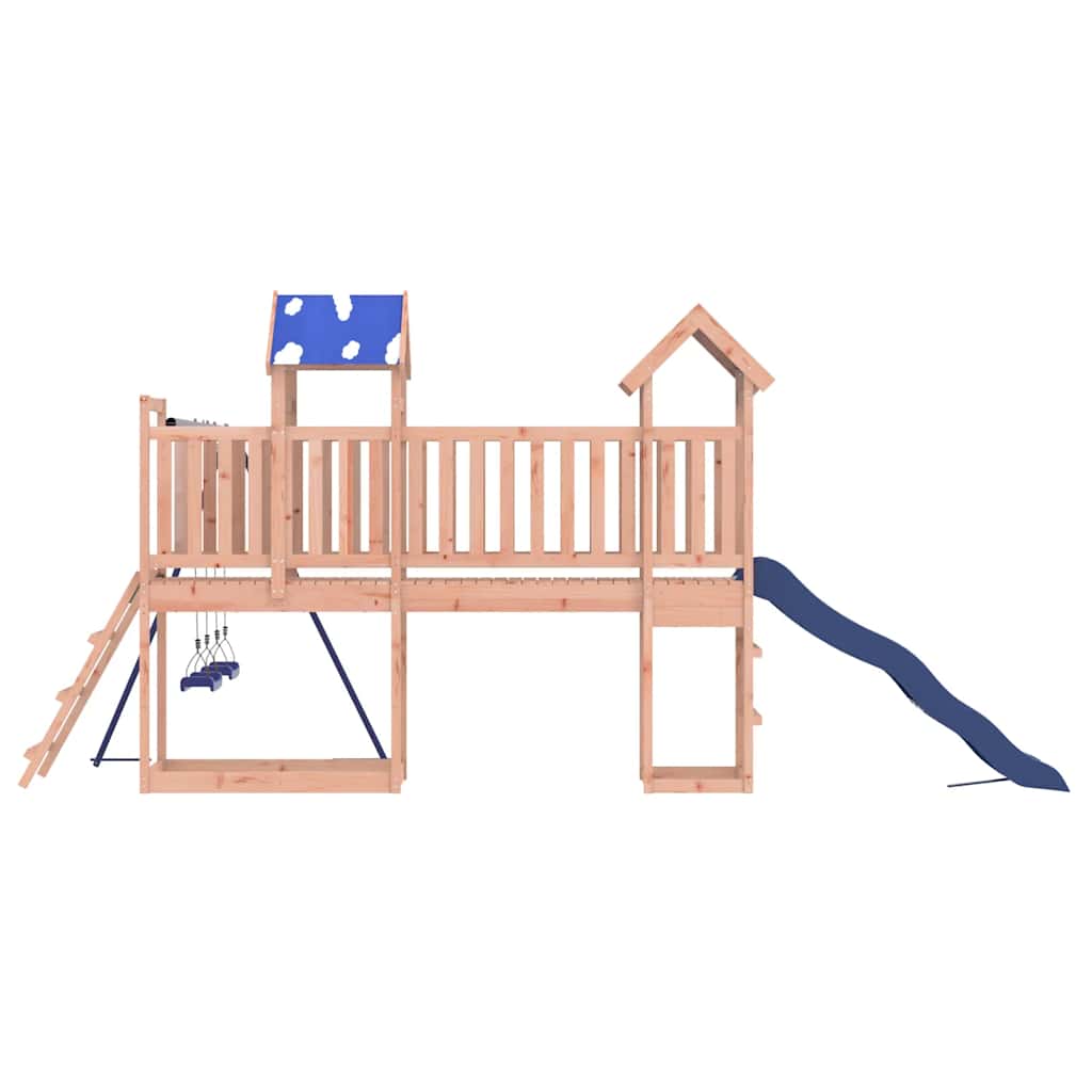 vidaXL Παιδική Χαρά Εξωτερικού Χώρου από Μασίφ Ξύλο Ψευδοτσούγκας