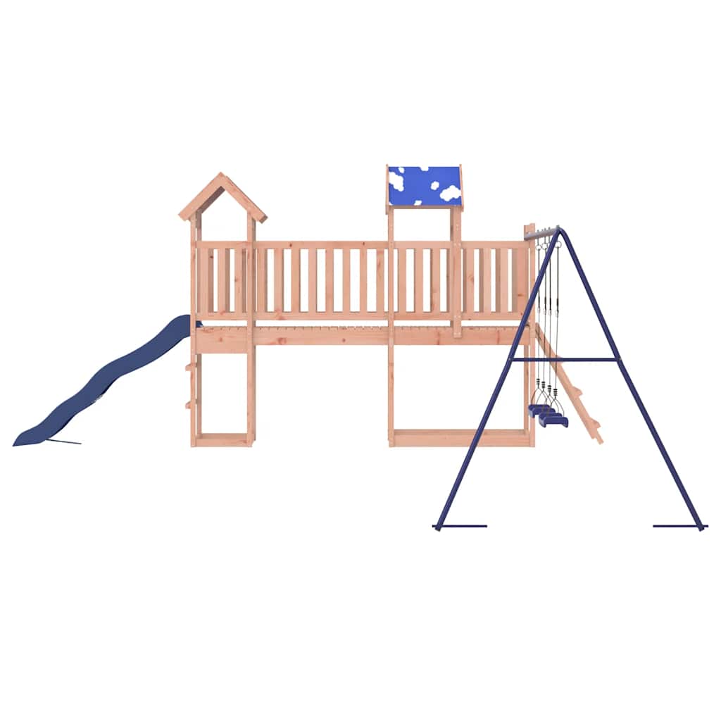 vidaXL Παιδική Χαρά Εξωτερικού Χώρου από Μασίφ Ξύλο Ψευδοτσούγκας