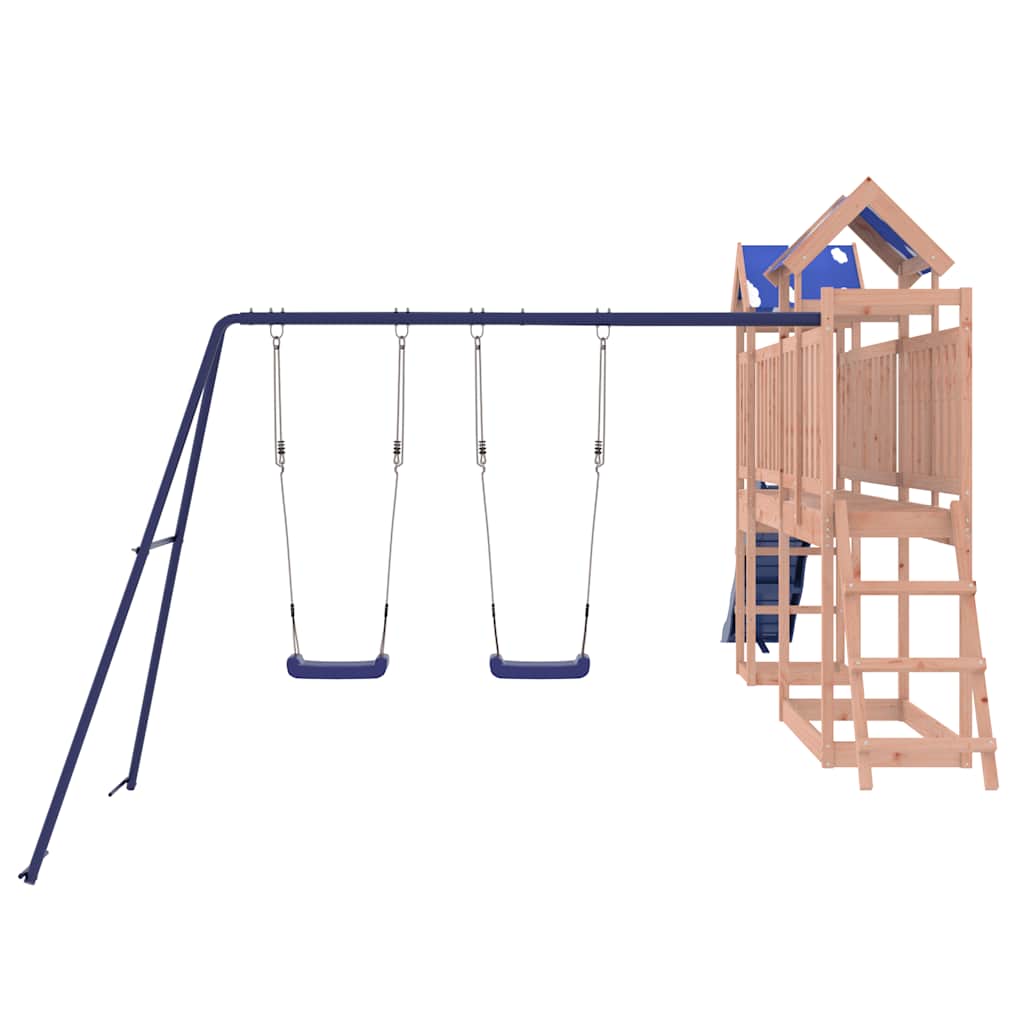 vidaXL Παιδική Χαρά Εξωτερικού Χώρου από Μασίφ Ξύλο Ψευδοτσούγκας