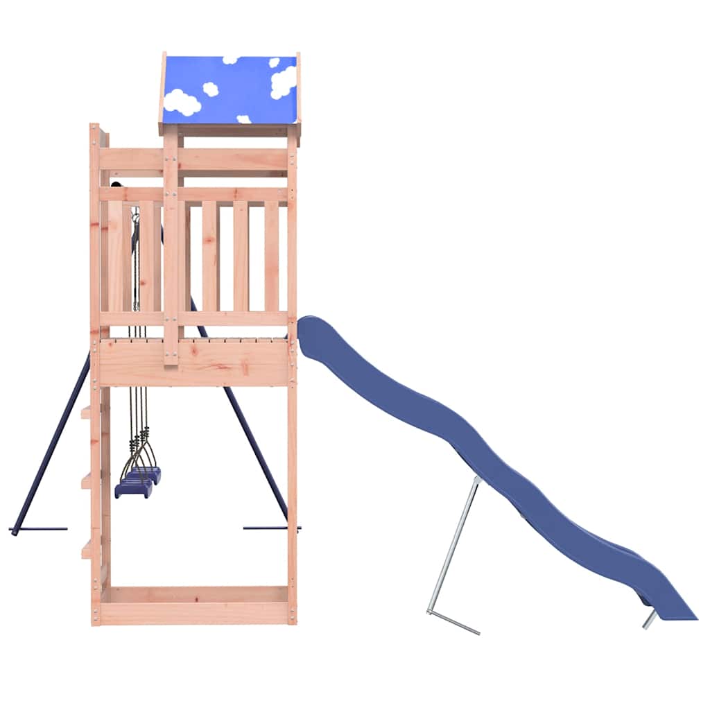 vidaXL Παιδική Χαρά Εξωτερικού Χώρου από Μασίφ Ξύλο Ψευδοτσούγκας