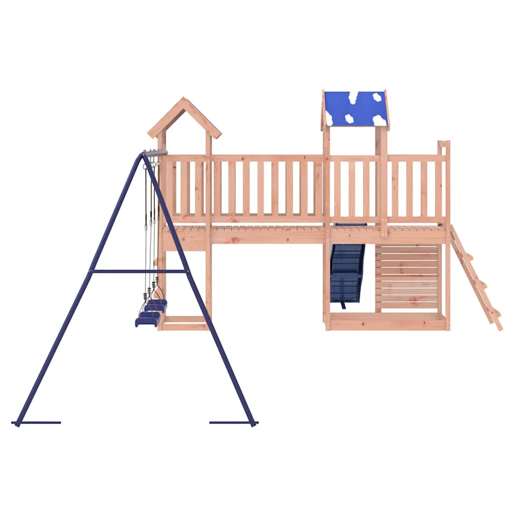 vidaXL Παιδική Χαρά Εξωτερικού Χώρου από Μασίφ Ξύλο Ψευδοτσούγκας