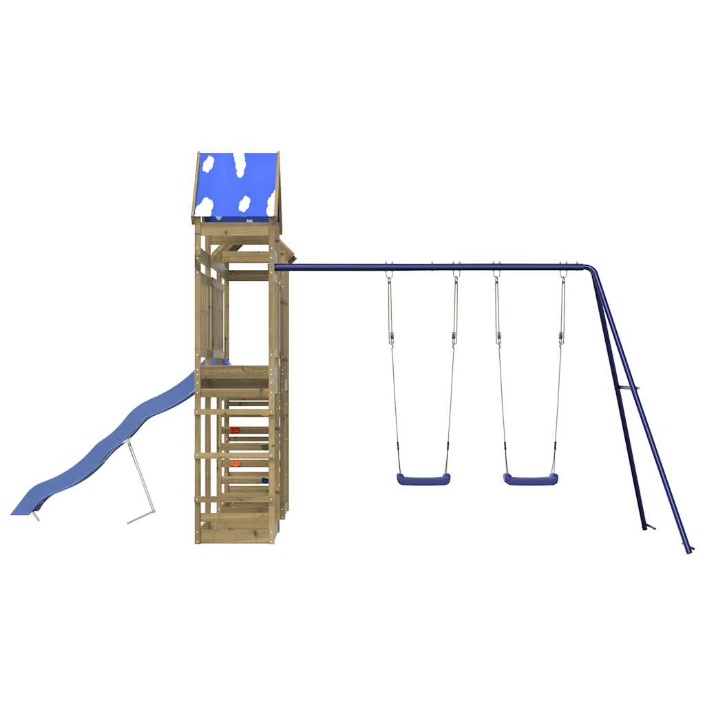 vidaXL Παιδική Χαρά Εξωτερικού Χώρου από Εμποτισμένο Ξύλο Πεύκου