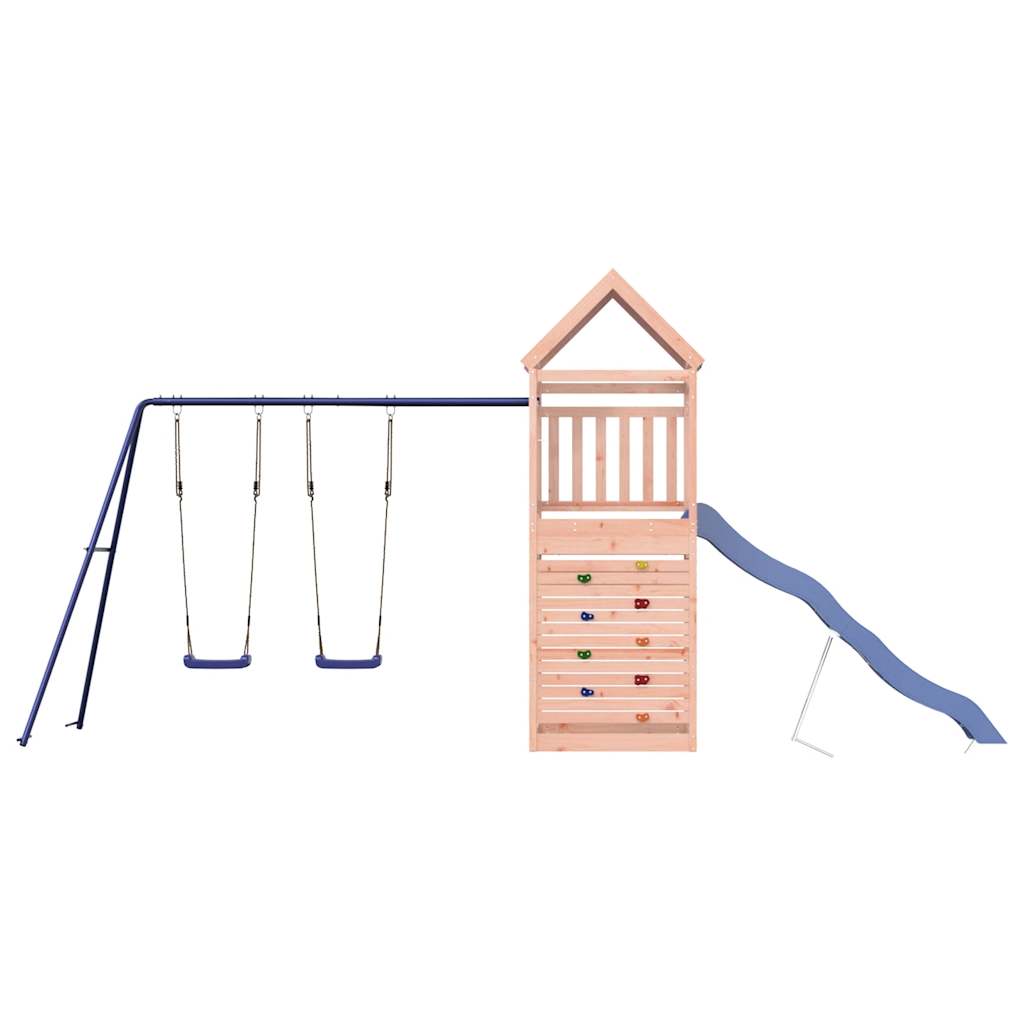 vidaXL Παιδική Χαρά Εξωτερικού Χώρου από Μασίφ Ξύλο Ψευδοτσούγκας