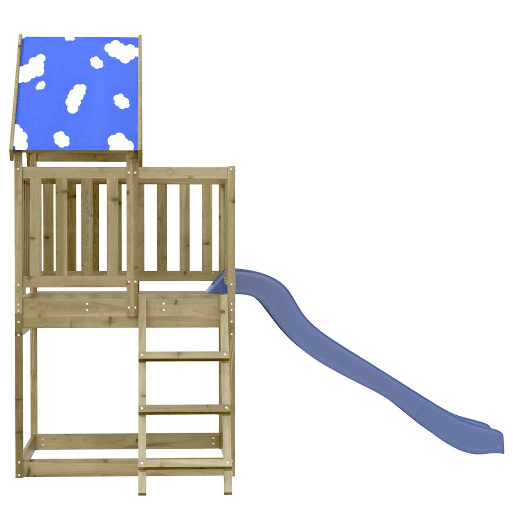 vidaXL Παιδική Χαρά Εξωτερικού Χώρου από Εμποτισμένο Ξύλο Πεύκου