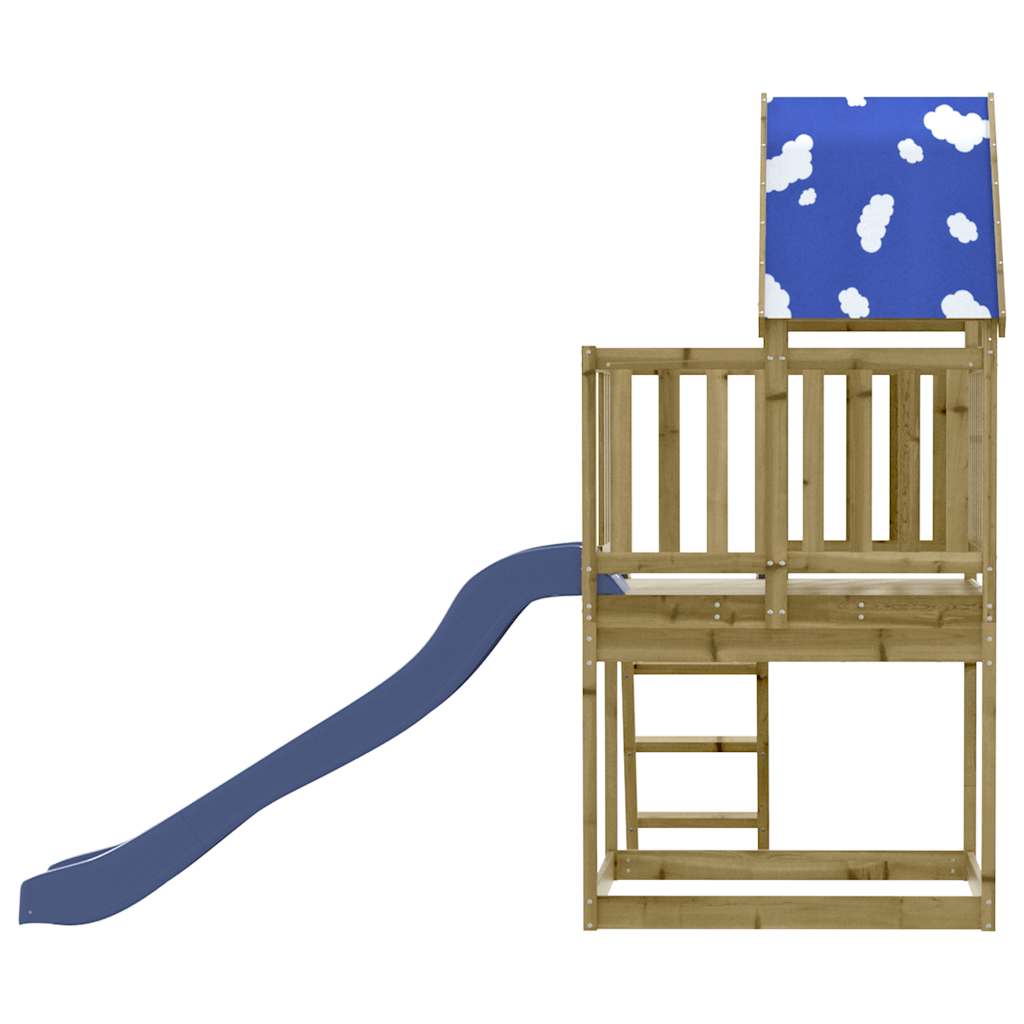 vidaXL Παιδική Χαρά Εξωτερικού Χώρου από Εμποτισμένο Ξύλο Πεύκου