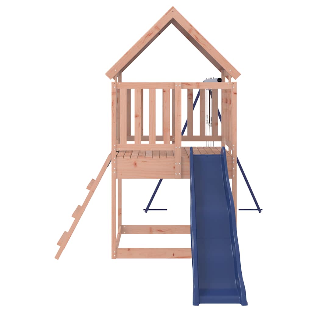 vidaXL Παιδική Χαρά Εξωτερικού Χώρου από Μασίφ Ξύλο Ψευδοτσούγκας