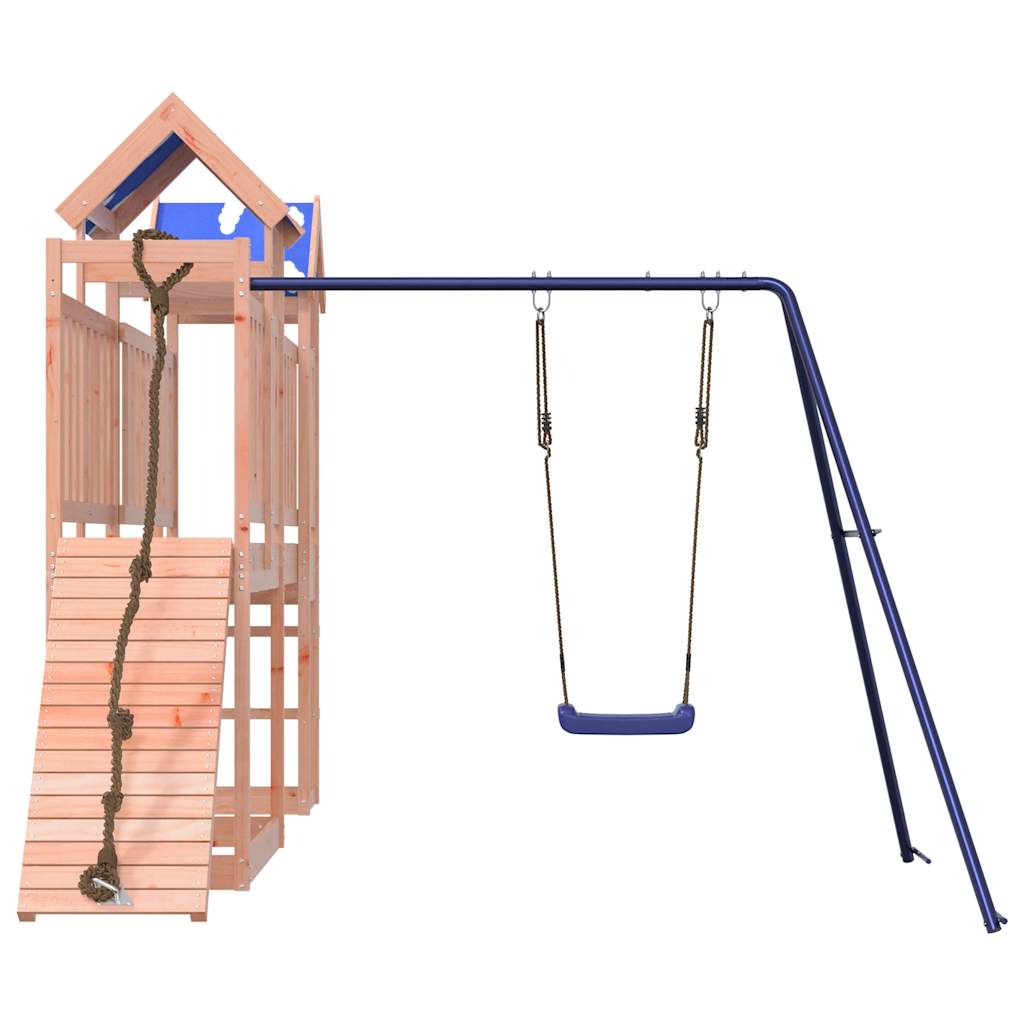 vidaXL Παιδική Χαρά Εξωτερικού Χώρου από Μασίφ Ξύλο Ψευδοτσούγκας