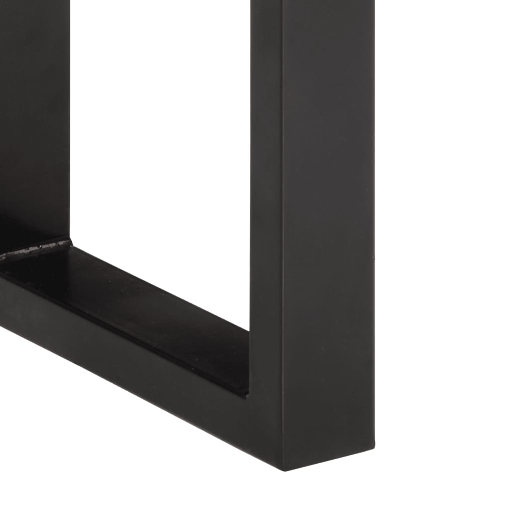 vidaXL Πάγκος 160 εκ. από Μασίφ Ανακυκλωμένο Ξύλο και Ατσάλι