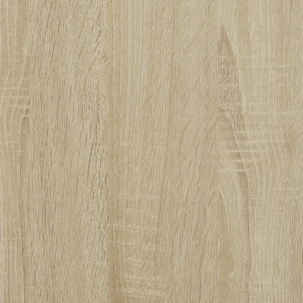 vidaXL Πλαίσιο Κρεβατιού Sonoma Δρυς 120x190 εκ. Επεξεργασμένο Ξύλο