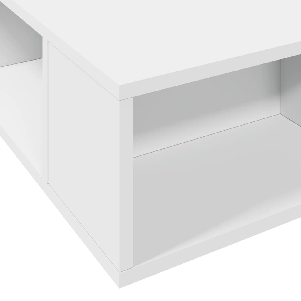 vidaXL Πλαίσιο Κρεβατιού Λευκό 180 x 200 εκ. Επεξεργ. Ξύλο