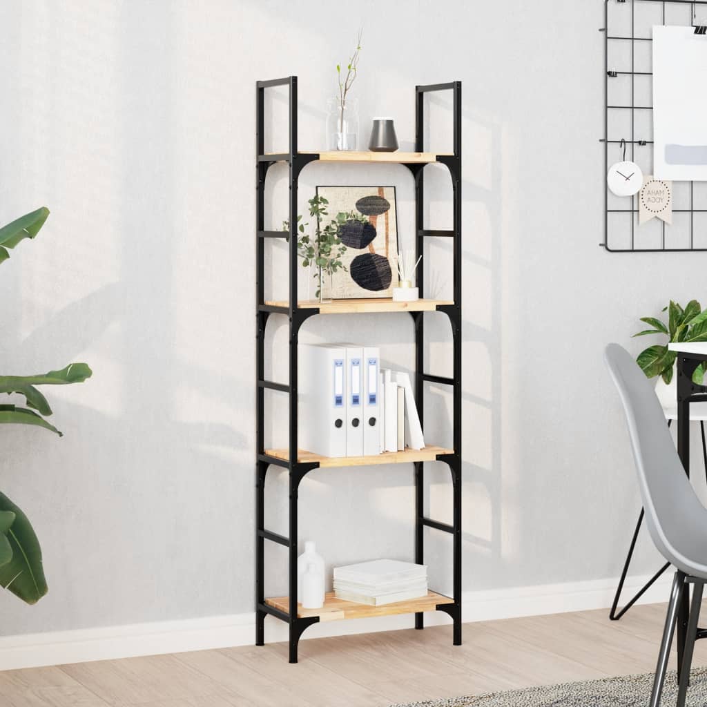vidaXL Ράφι Πλωτό 60x20x2 εκ. από Μασίφ Ξύλο Ακακίας χωρίς Επεξεργασία