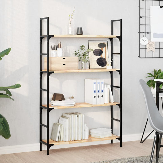 vidaXL Ράφι Πλωτό 100x20x2 εκ. από Μασίφ Ξύλο Ακακίας χωρίς Επεξεργασία