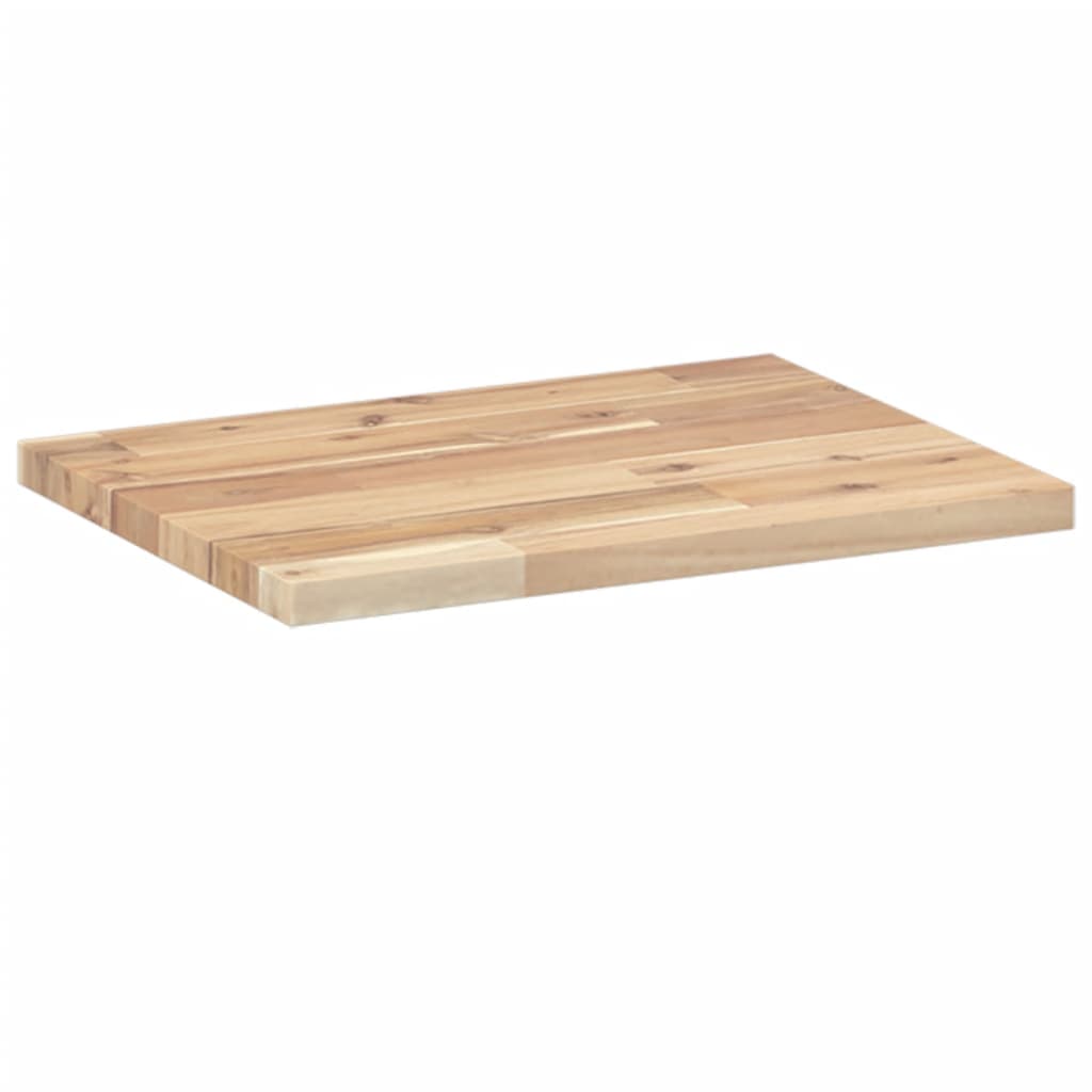 vidaXL Ράφι Πλωτό 40x30x2 εκ. από Μασίφ Ξύλο Ακακίας χωρίς Επεξεργασία