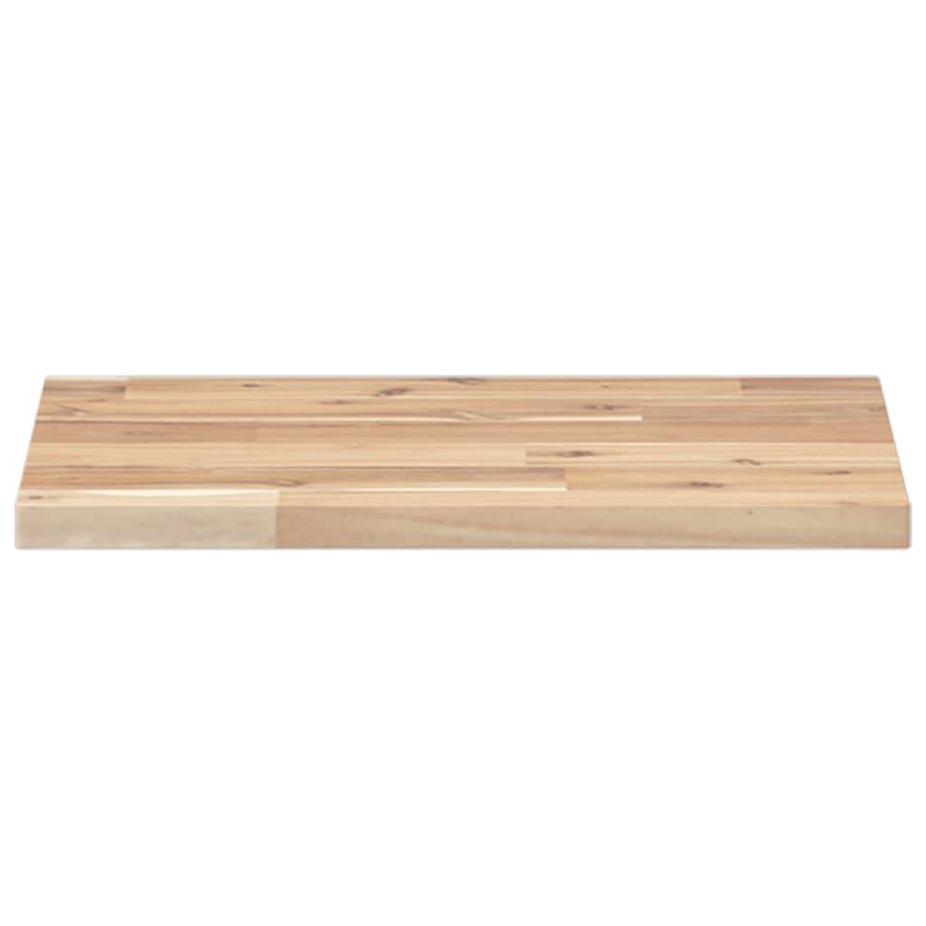 vidaXL Ράφι Πλωτό 40x30x2 εκ. από Μασίφ Ξύλο Ακακίας χωρίς Επεξεργασία
