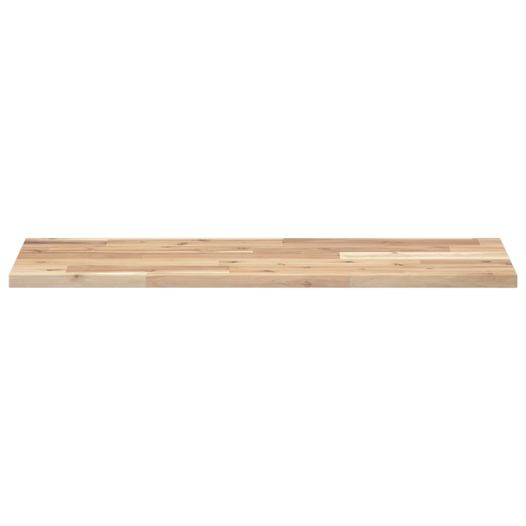 vidaXL Ράφι Πλωτό 100x30x2 εκ. από Μασίφ Ξύλο Ακακίας χωρίς Επεξεργασία