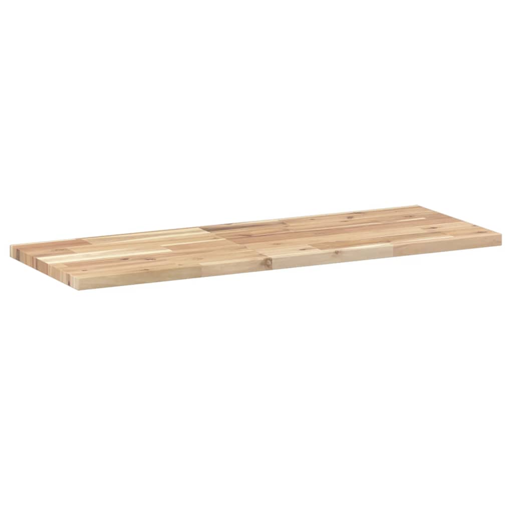 vidaXL Ράφια Πλωτά 3 τεμ. 100x30x2 εκ. από Μασίφ Ξύλο Ακακίας χωρίς Επεξεργασία